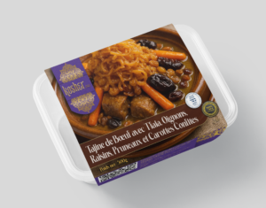 Tajine de Bœuf avec Tfaia, Oignons, Raisins, Pruneaux et Carottes Confites